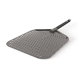 Ninja Woodfire Pizzaschaufel für Außenöfen der Serie OO101UK, leicht perforierter, rostbeständiger Pizzaschieber für...