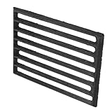 GETAJGHSD Feuerrost aus Gusseisen Verdickt Hitzebeständig für Brennholz Kaminofenrost 21,5x16cm Quadratisch Schwarz Inklusive...
