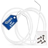 VIOKS Set 2 Stk Reparatursatz Pumpentopf Dichtung 12005744 - Ø 182mm für Spülmaschine Pumpentopf-Dichtung Siеmens Bosch Neff...