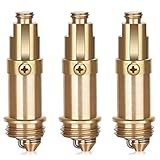 3 Stück Popup Ablaufventil Waschbecken Stecker Bad Clack Clicker Federstopfen Messing Material für Bad und Küche Abflussstopfen