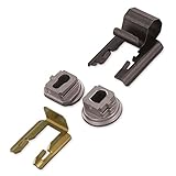 DL-pro Lagerbuchsenset für Bosch Siemens 626210 00626210 Lagerbuchsen Buchsen Set für Einhängegitter Teleskopauszug Backofen Ofen...