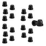 20 Stück Bremsentlüfter Schraubkappe Gummi Bremsenentlüfter Schraubenkappen Fett Fitting Staubschutzkappen für Automotive Motorrad...