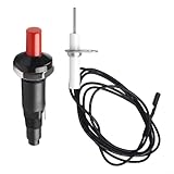 PureBowlic Piezozünder mit Kabeldruckknopf für Gasgrill BBQ, 18 kV Funkenzündschalter mit 2,3 mm Terminal, Ersatzteil für...