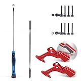 2 x Metall-Triggerschalter, kompatibel mit Dyson V10, V11, SV12, SV14, Staubsauger-Netzschalter, Ersatzteile mit Reparaturwerkzeugen