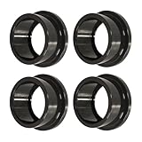 HAF 4X PVC Fittings Bundbuchse mit 50mm | Klebemuffe x Flansch | Ersatzteil aus grauem PVC-U | PN16 für Kugelhahn, Rückschlagventil,...