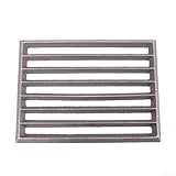 Kaminrost, Kamin Tischrost Ascherost Ofenrost, Kamin Ersatzteile Zubehör, Gusseisenrost für Herd und Kamin (23,5 x 17 cm)