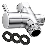 3 wege umschaltventil 1/2 zoll, 20mm Umschaltventil Dusche G 1/2, Umstellventile Ventil Umschalter Massives Messing Brause...