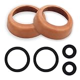 2 Stück Schwengelpumpe Ersatzteile von 4 Stk Silikondichtung,Ledermanschette für Schwengelpumpe Typ 75, Schwengelpumpe...