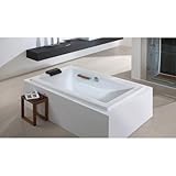 Hoesch SCELTA Acryl-Badewanne Rechteck, 1800 x 900 x 480 mm weiß