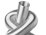 Intelmann Alu Flexrohr Ø 80mm Länge 3m, MADE IN GERMANY (80 100 125 150 160 180 200 224 250)