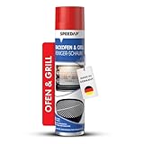 SPEEDAP Backofen- und Grillreiniger | 500 ml Schaum | kraftvoller Reiniger und Fettlöser für Backofen, Grill, Herdplatte, Ceranfeld...