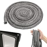 1 Stück Ofen Dichtschnur Dichtschnur Kamintür Ofendichtband Ofenrohr Dichtung Dichtungsband für Kaminofen Ofendichtung Feuerfest...