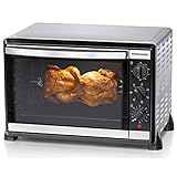 ROMMELSBACHER Back & Grill Ofen BG 1805/E - 42 Liter Backraum, 7 Heizarten, Umluft, Drehspieß, Temperaturen von 80-230 °C,...