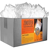 ORANGE DEAL 200 Zündtüten im Karton geruchsfreie wasserfeste Grillanzünder - Kaminanzünder (Fire Starter) für Grill (Holzbriketts,...