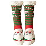 Weihnachtssocken Damen Herren, Kuschelsocken Weihnachten Damen, Socken Weihnachten Für Erwachsene, Hüttensocken Herren,...