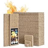 KOTARBAU® Set mit 1200 Stück - Grillanzünder - Kohleanzünder Anzündkamin - Kaminanzünder - Anzünder für Öfen – Anzünder...