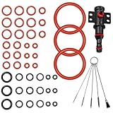 45 Stück Philips Kaffeevollautomat Dichtung und 5 Stück Reinigungsset,O-rings for Philips Saeco,Philips Kaffeevollautomat Zubehör...