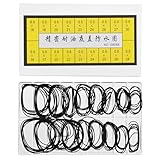 Aysatogc 180 Stück Dichtungsringe Uhr Dichtung O Ringe Set Uhr Reparatur Set Dichtungen Dichtung für Uhrmacher Reparatur Werkzeuge...