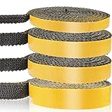 LANUCN Kamin Dichtband, Selbstklebend Dichtung für Kaminofen, Ofenrohr, Kamintür, Schornsteinverlängerung, Smoker, Hitzebeständiger...