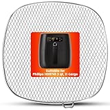 GWYXC Air Fryer Ersatzteile für Philips, 21,5 cm quadratische Tropfpfanne für Philips HD9741 3QT Tray Rack kompatibel mit HD9630,...