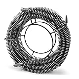 Rohrreinigungsspiralen Rohrreinigungswelle Set, Ø 22 mm x 14 m, Flexible Spirale für Rohrreinigungsgerät Rohrreiniger...