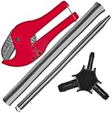 MegaHaustechnik Werkzeug Set für Mehrschichtverbundrohr 16x2 mm (Außendurchmesser x Wandstärke) mit passender Außenbiegefeder,...
