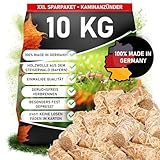 Kaminanzünder 10KG (100% MADE IN GERMANY) Anzündwolle, Anzündholz, Grillanzünder Ideal für Ihr Kamin, Ofen oder Grill aus...