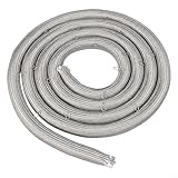 Ofentürdichtung Dichtung WB32K5039, 19 Befestigungsclips, 77,95 Zoll Reichweite Ofentür Hitzebeständiges Ersatzteil, Toaster Ofen...