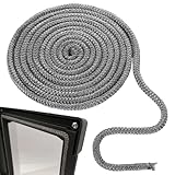 1 Stück Ofendichtschnur Ofen Dichtschnur Ofenband 14mm*3m Dichtungsband für Kaminofen Kamin Dichtband Kamindichtung Ofendichtung...